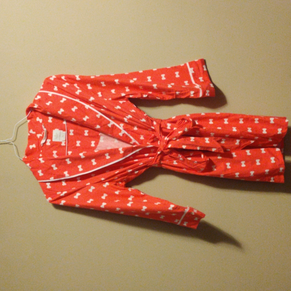 Kate Spade Long Sleeve Robe EUC